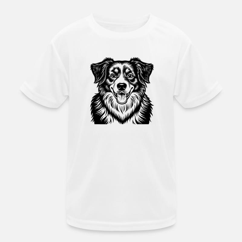 Australian Shepherd Kinder Funktions-T-Shirt