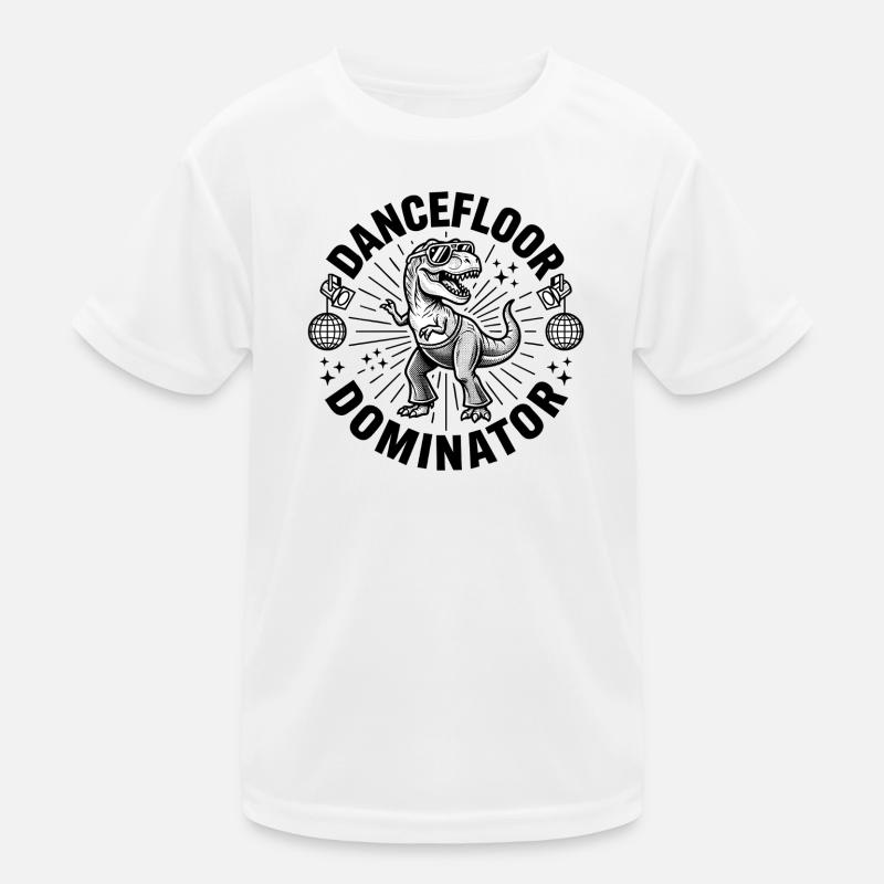Dino Dominateur de la piste de danse T-shirt sport Enfant