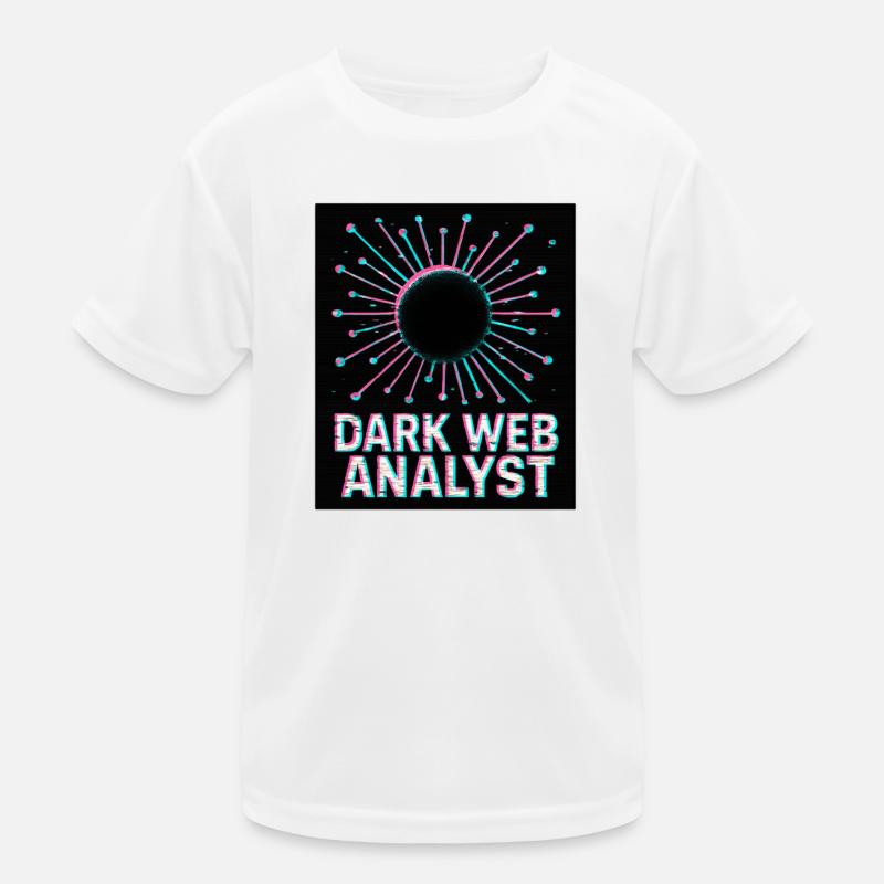 Dark Web Analyst - Cybersécurité T-shirt sport Enfant