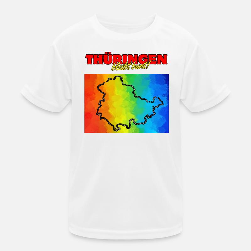 LA THURINGE RESTE HAUTE EN COULEUR ! PAS DE NZS, CAMPAGNE OUVERTE T-shirt sport Enfant