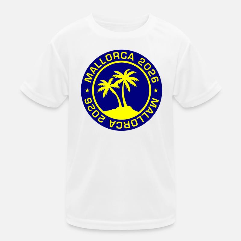 Mallorca 2026 Kinder Funktions-T-Shirt