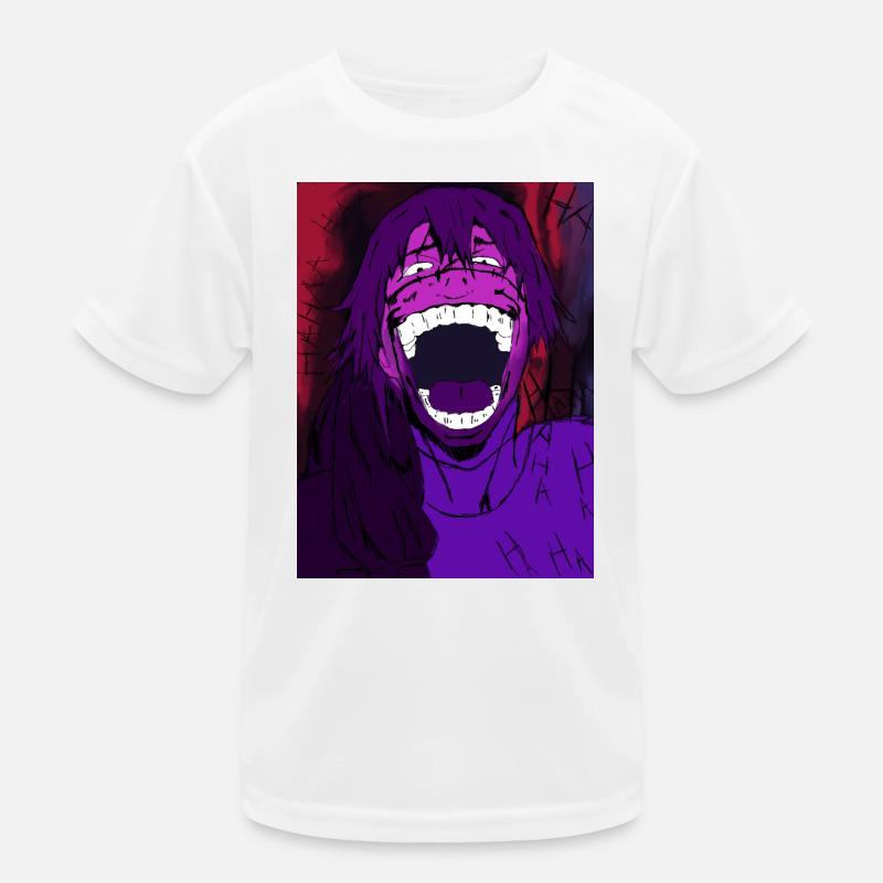 Cursed laughter Kids Functional T-Shirt