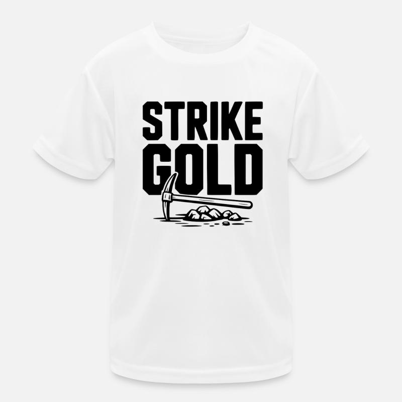 Strike Gold T-shirt sport Enfant