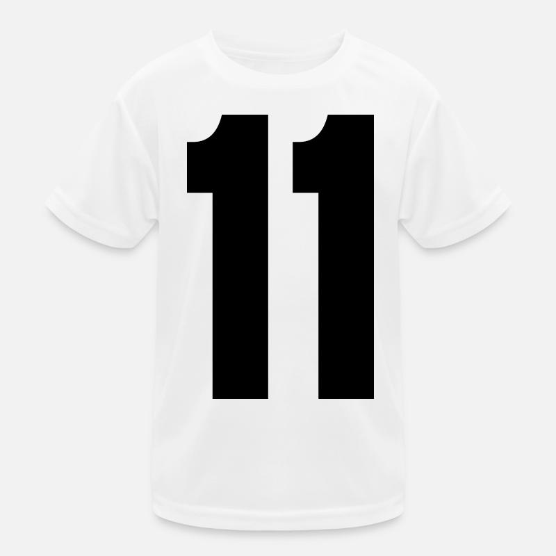 11 Nummern Kinder Funktions-T-Shirt