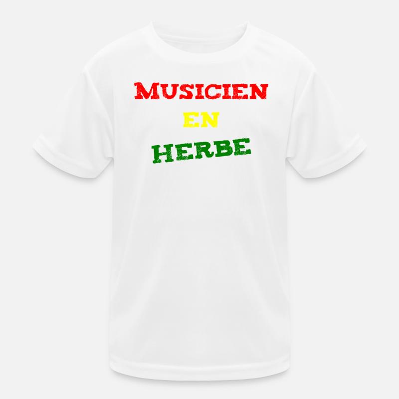 BUDDING MUSICIAN! (reggae, ska, dub) Kids Functional T-Shirt