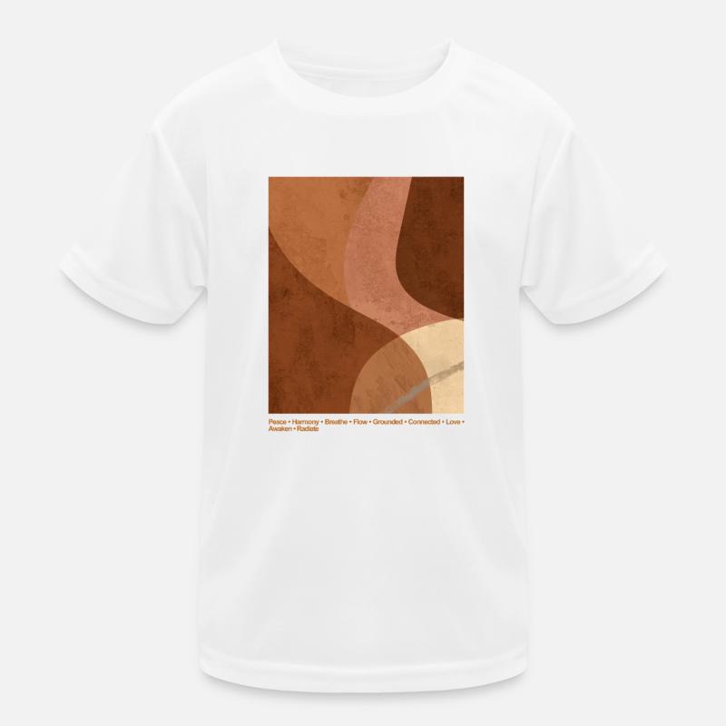 Peace & Harmony Kinder Funktions-T-Shirt