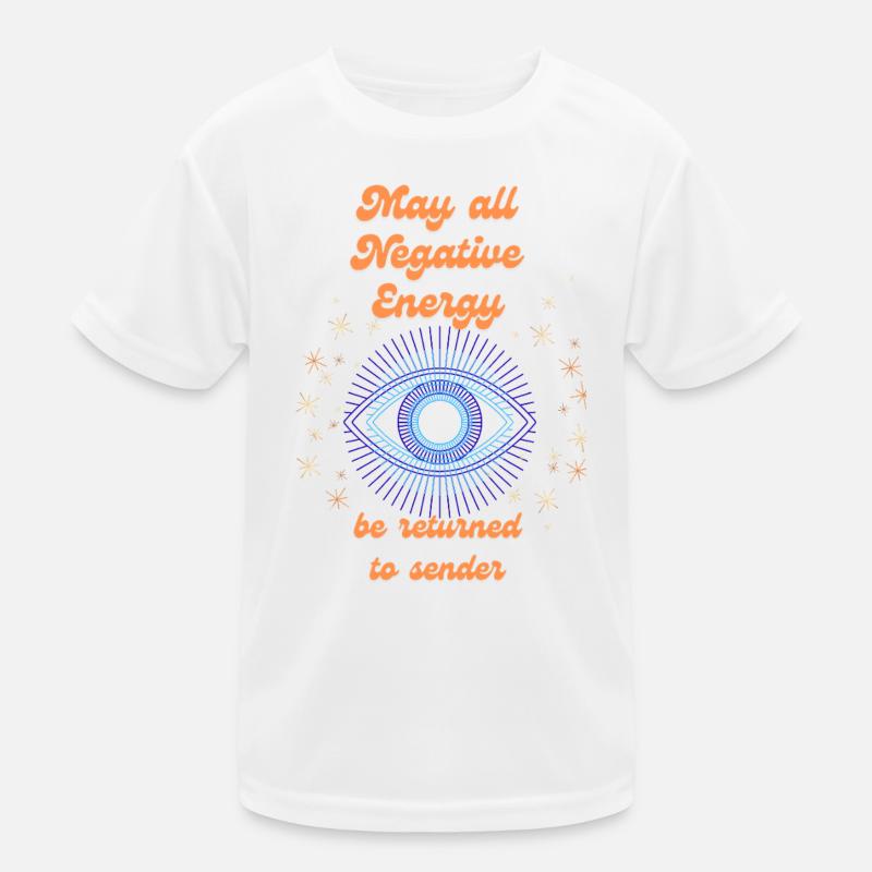 Pas d’énergie négative T-shirt sport Enfant