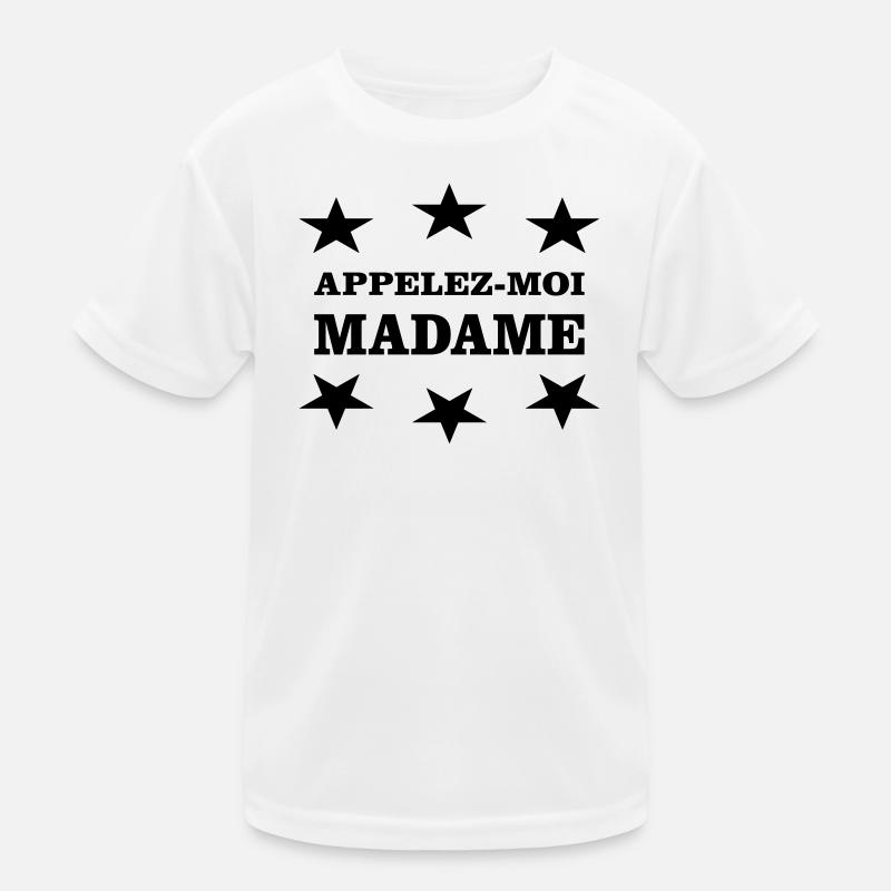 Call me MASAM - Kids Functional T-Shirt - white