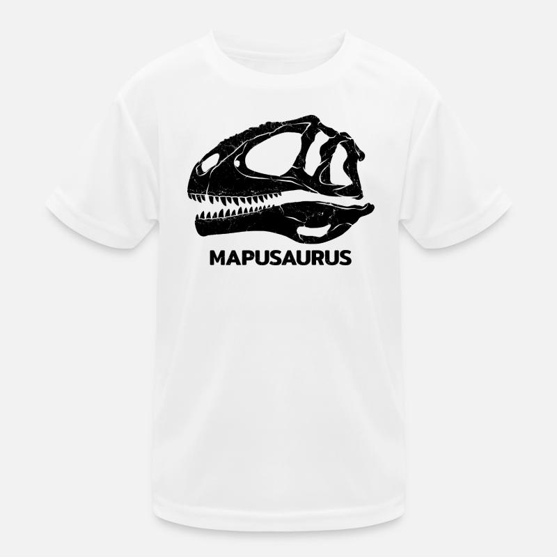 Mapusaurus Fossil Skull Kids Functional T-Shirt