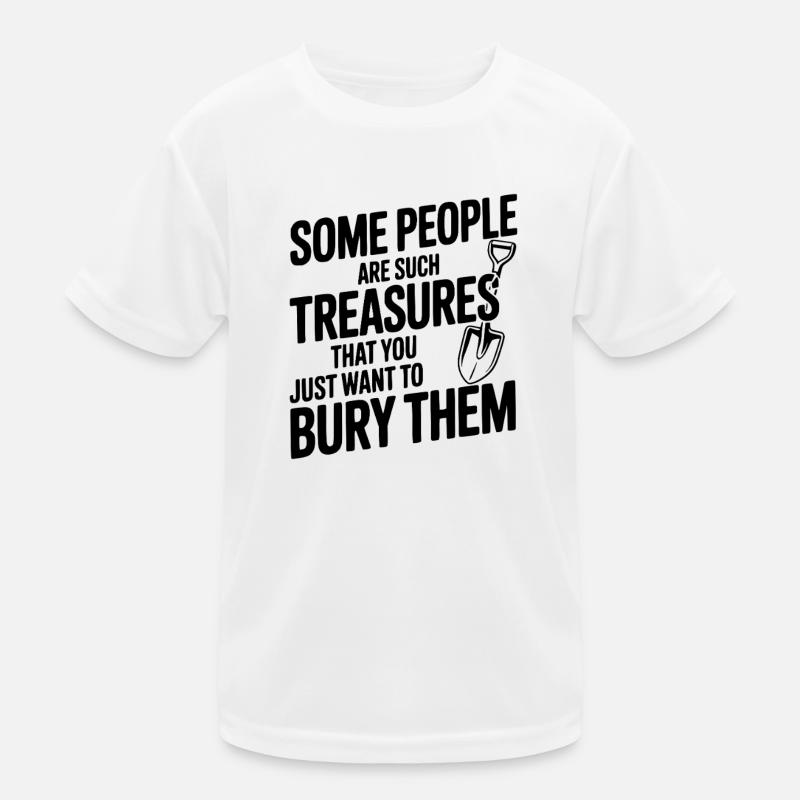 Manche Menschen sind solche Schätze Kinder Funktions-T-Shirt