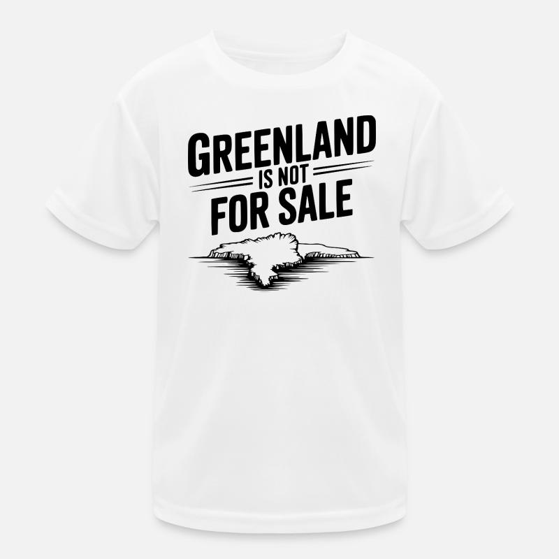 Le Groenland n’est pas à vendre T-shirt sport Enfant