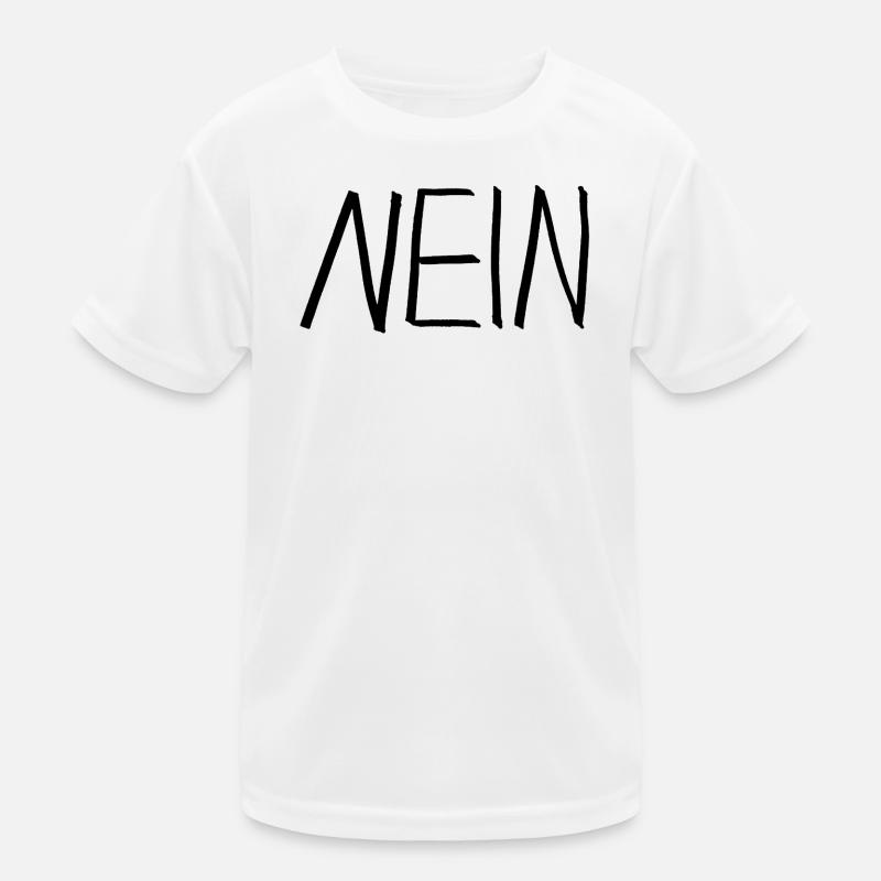 NEIN Kinder Funktions-T-Shirt
