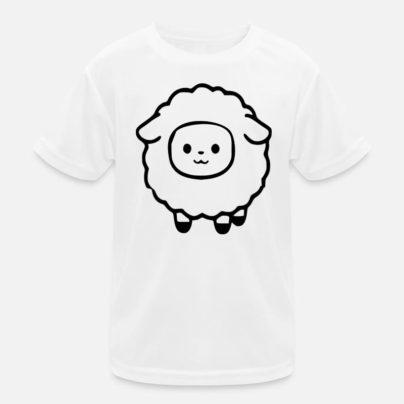 Schaf Schäfchen Lamm Kinder Funktions-T-Shirt