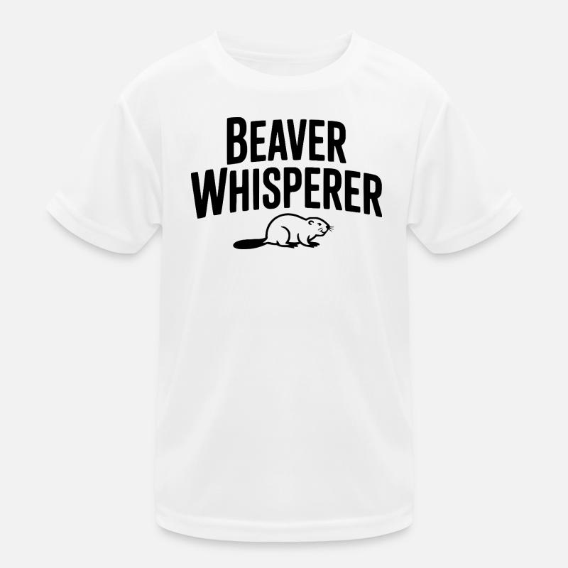 Biber-Flüsterer Kinder Funktions-T-Shirt