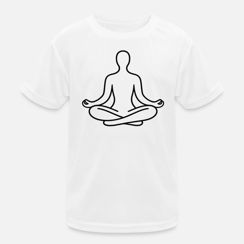 Tracé de lignes de position Lotus T-shirt sport Enfant