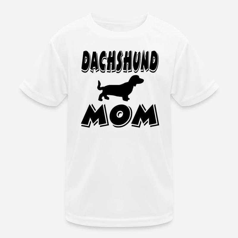 Dackel Kinder Funktions-T-Shirt