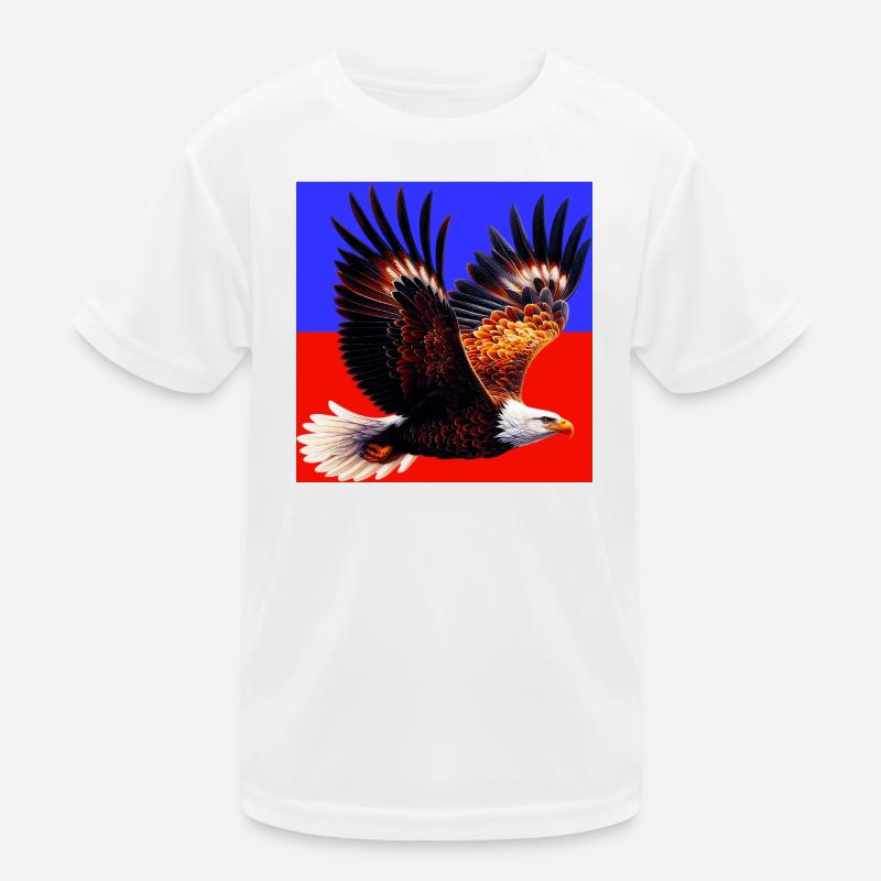 Adler Kinder Funktions-T-Shirt