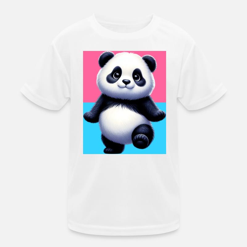 panda Kids Functional T-Shirt
