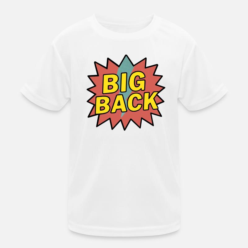 grand dos T-shirt sport Enfant