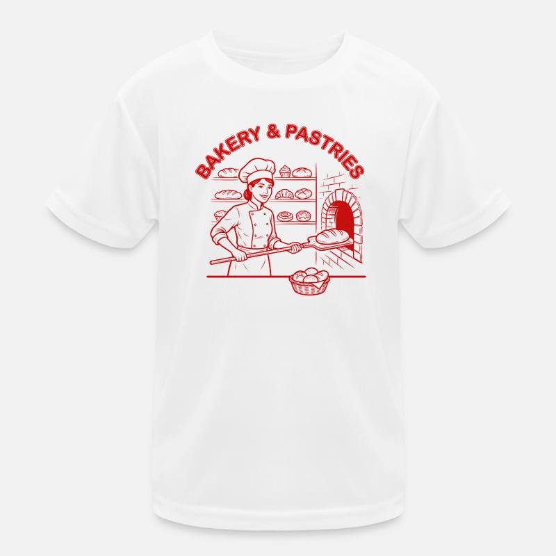Bakery and Pastries Kids Functional T-Shirt