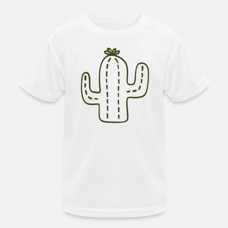 Cactus Sketch T-shirt sport Enfant