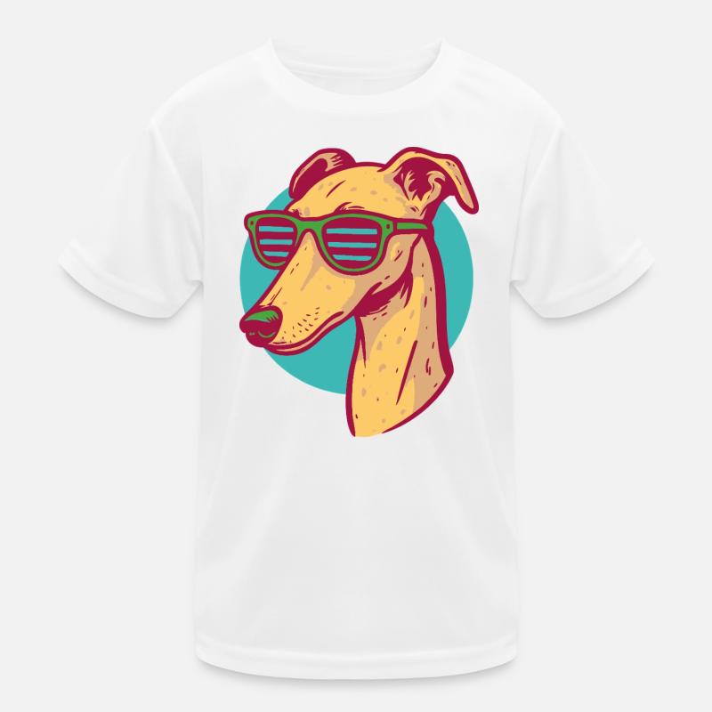 Windhund, Galgo Kinder Funktions-T-Shirt