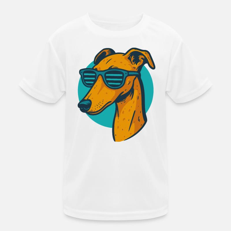 Windhund, Galgo Kinder Funktions-T-Shirt