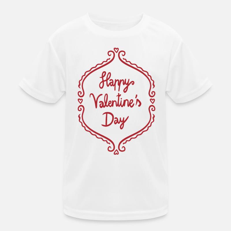 Cadre orné pour la Saint-Valentin T-shirt sport Enfant
