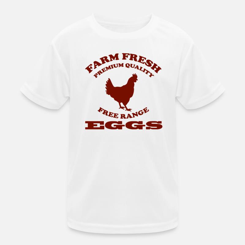 Eggs Kids Functional T-Shirt
