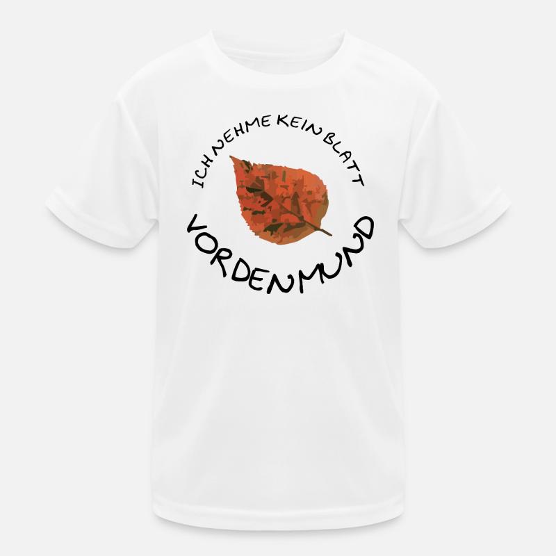 Ne mâche pas tes mots T-shirt sport Enfant