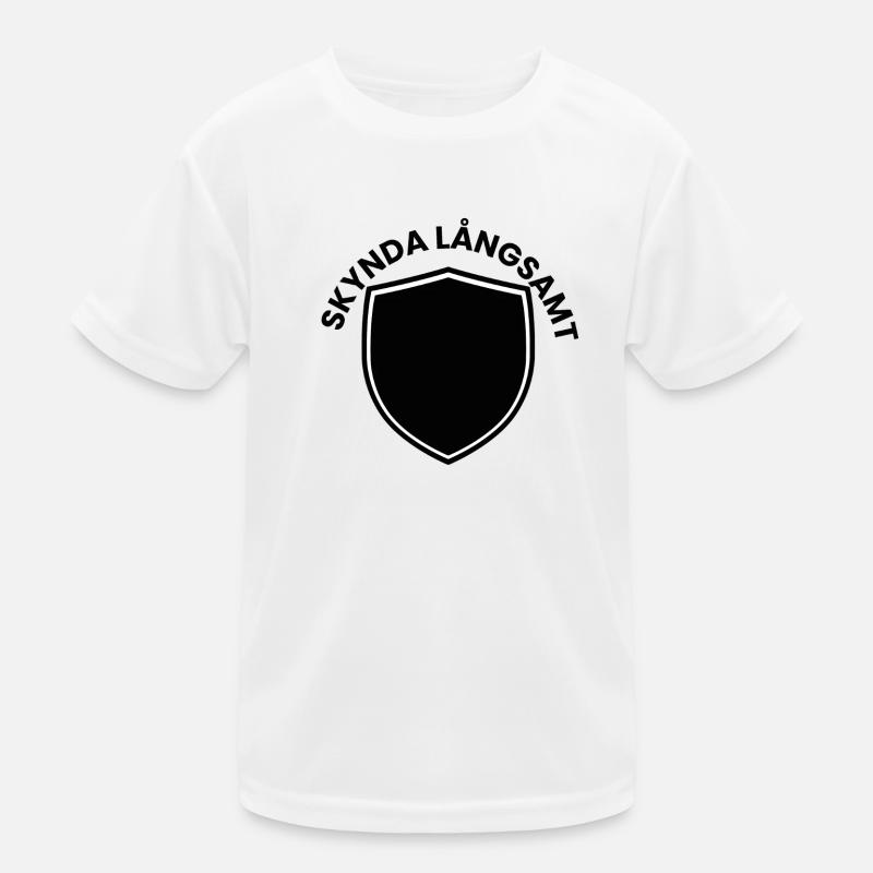 Skyndal Shield Emblem Kids Functional T-Shirt