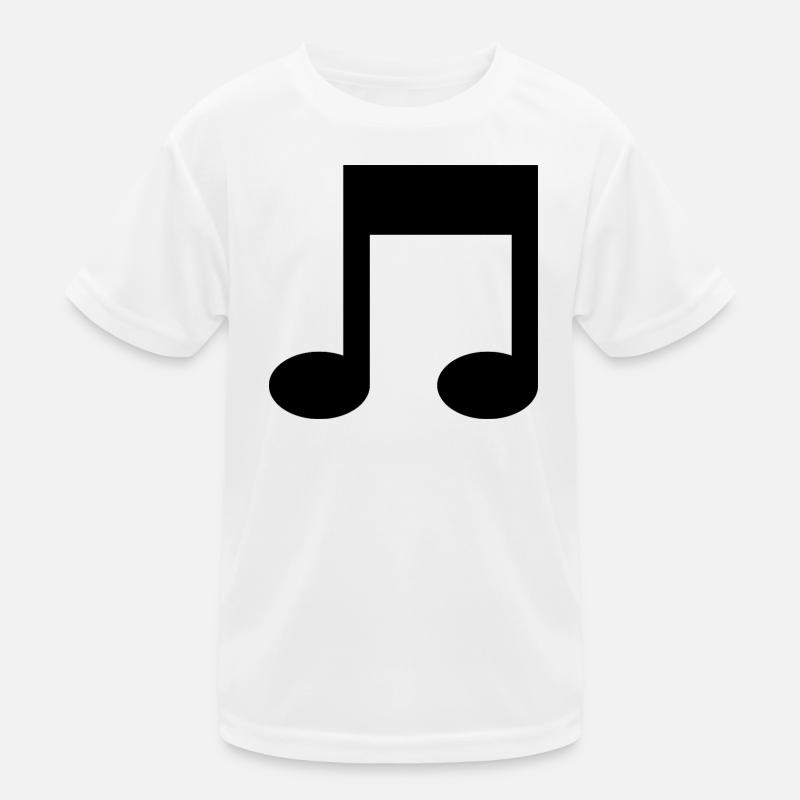 Note musicale T-shirt sport Enfant