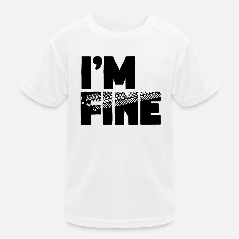 I'm fine Kids Functional T-Shirt