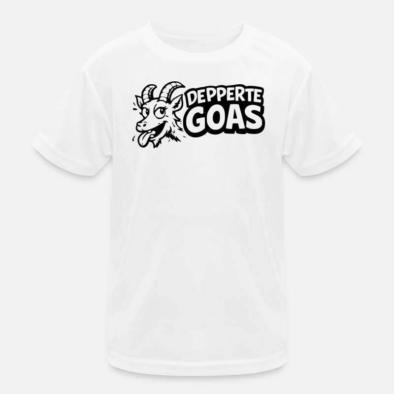 Depperte Goas Kinder Funktions-T-Shirt