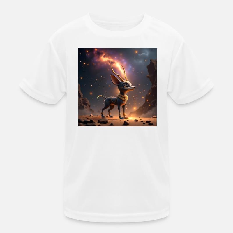 Fantastischer Sternhirsch Kinder Funktions-T-Shirt