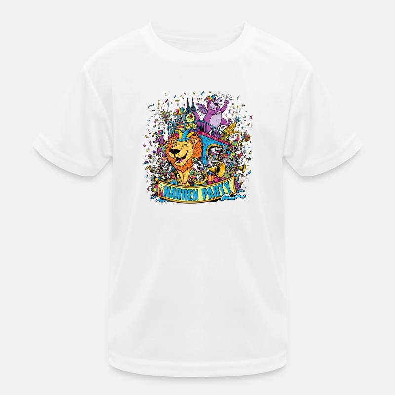 Fools' Party Kids Functional T-Shirt