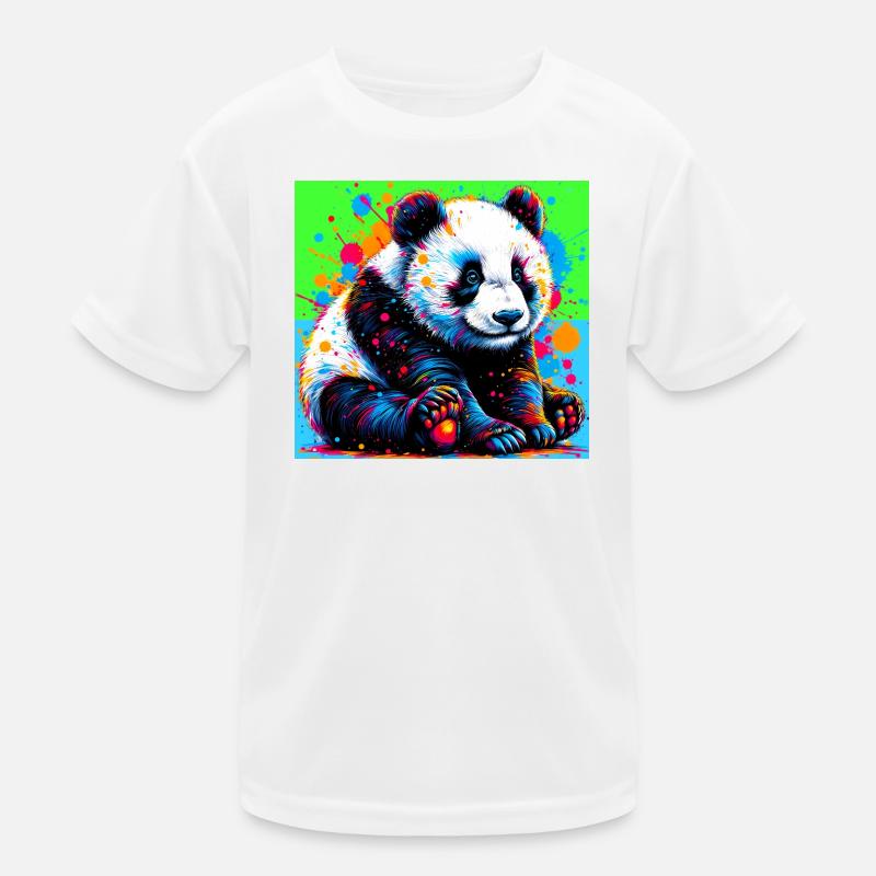 panda Kids Functional T-Shirt