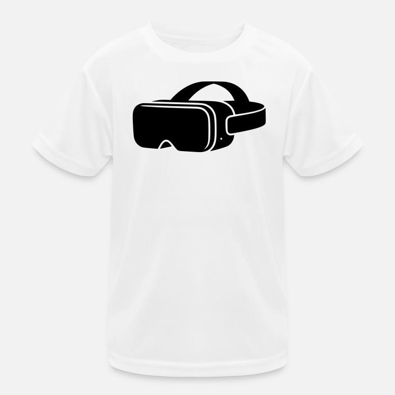 VR Brille Headset Icon Kinder Funktions-T-Shirt