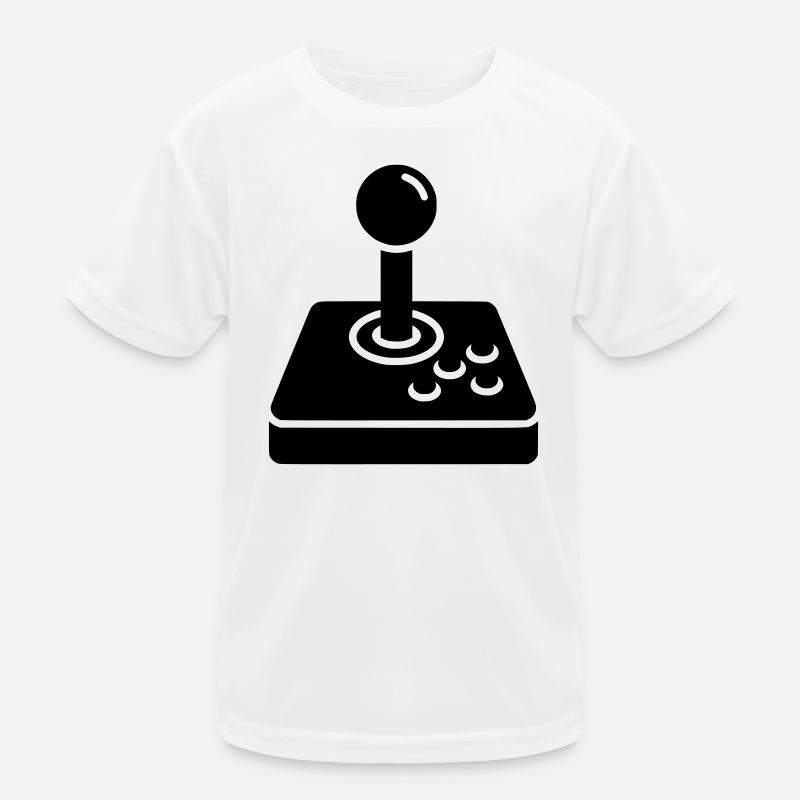 Icône d’arcade rétro joystick T-shirt sport Enfant