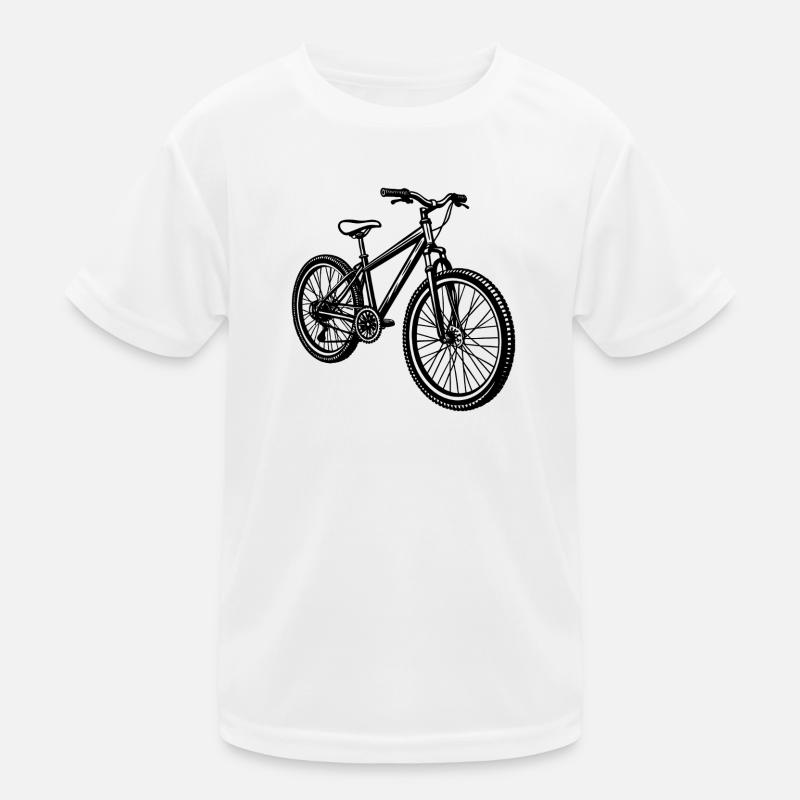 Mountainbiken Kinder Funktions-T-Shirt