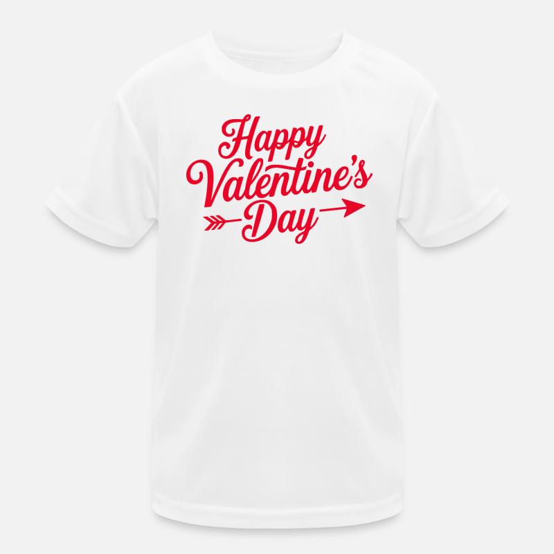 Scénario de la Saint-Valentin Flèche en Cœur T-shirt sport Enfant