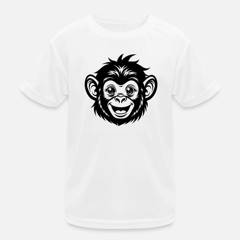 Face de singe T-shirt sport Enfant