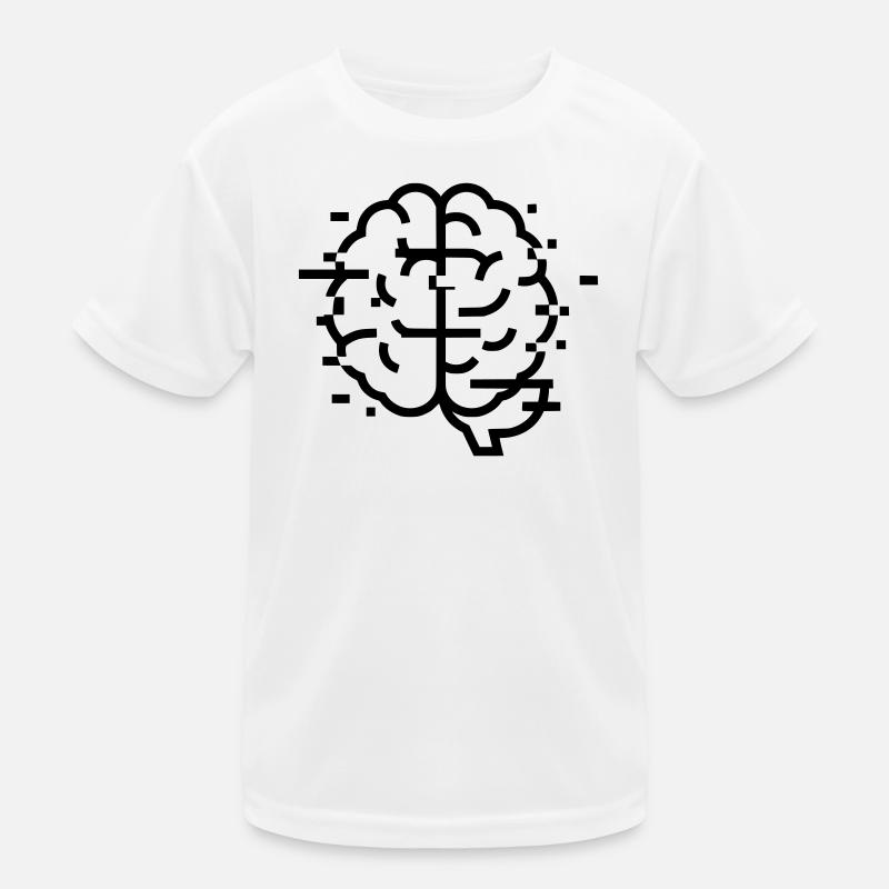 Brain Glitch Headache Kids Functional T-Shirt