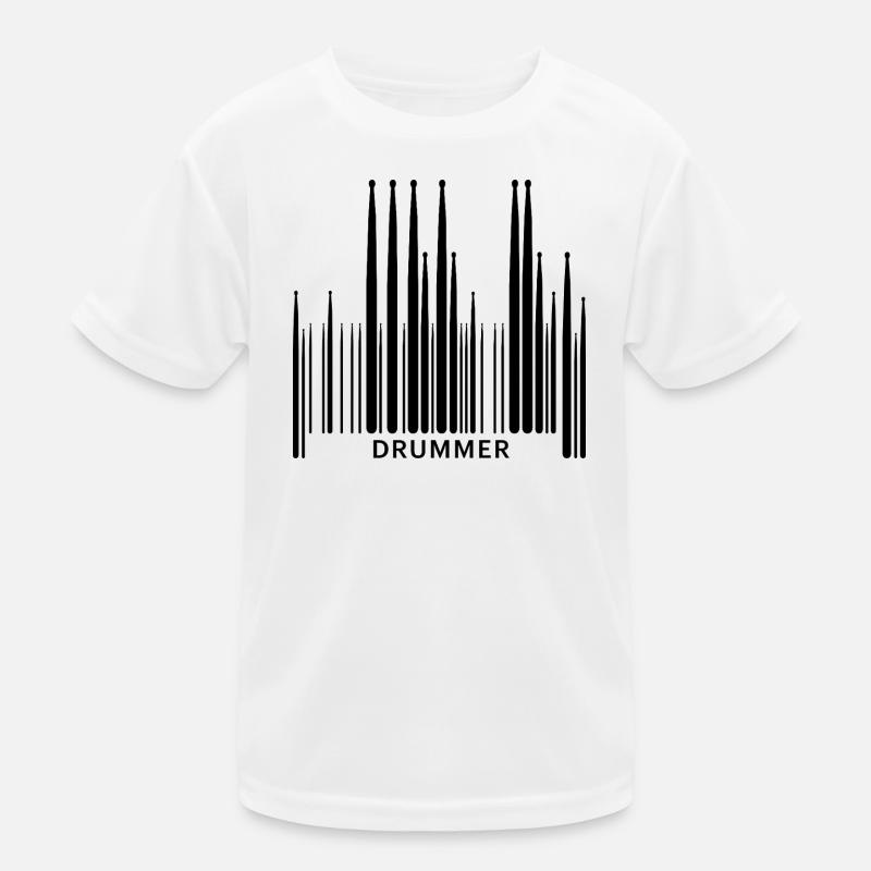 Drummer, Drummer Kids Functional T-Shirt