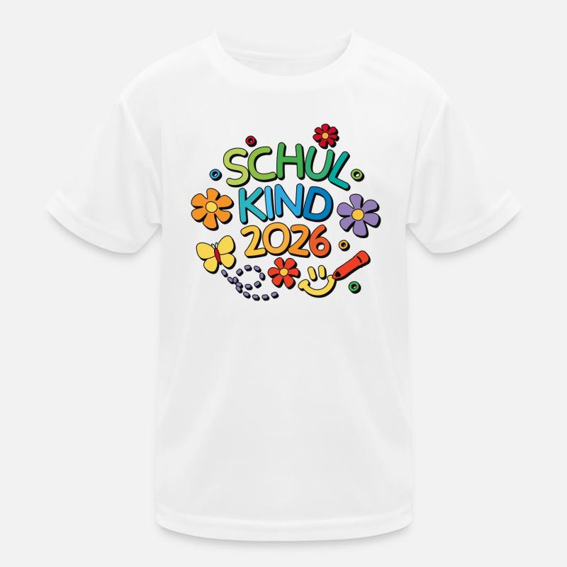 Schulkind 2026 Einschulung Schulanfang Kinder Funktions-T-Shirt