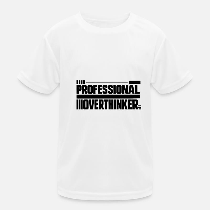 Introvertiert professional Overthinker Kinder Funktions-T-Shirt
