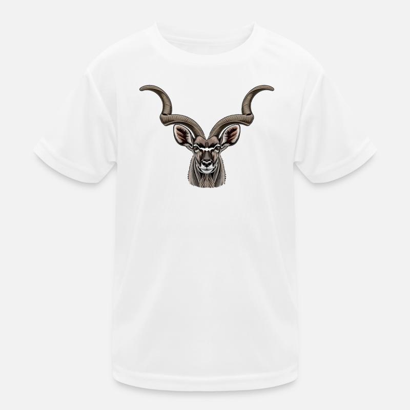 kudu antilope Kinder Funktions-T-Shirt