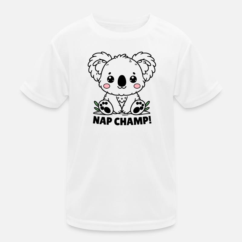 Koala Master Nap Kids Functional T-Shirt