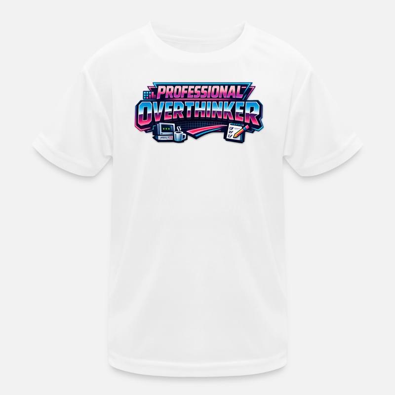 Attends, laisse-moi trop réfléchir à ces années 80 T-shirt sport Enfant