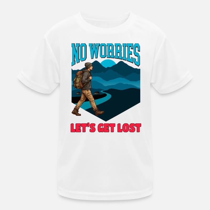 Keine Sorge, lass uns verschwinden Kinder Funktions-T-Shirt